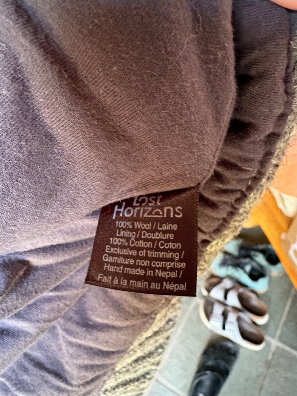 Lost Horizons Women’s Wool Embroidered Full-zip Lined Sweater/Jacket-XS - Picture 5 of 5